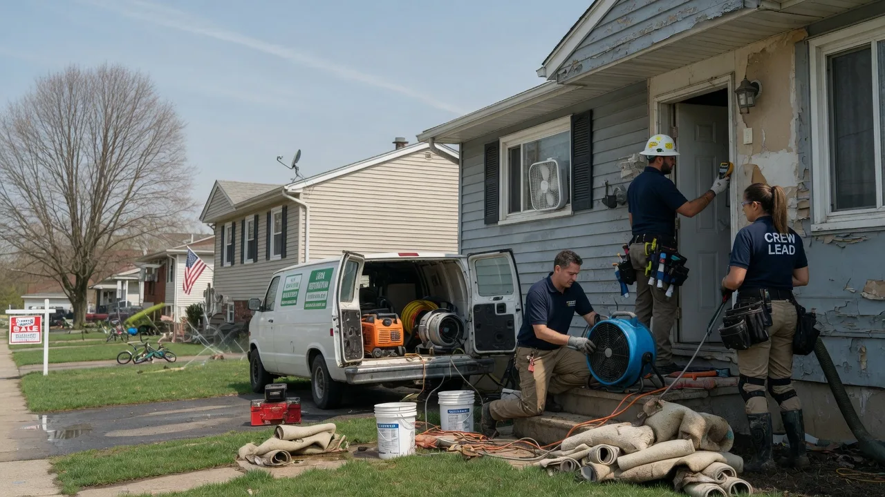 Flood Cleanup in Frankfort, OH near me