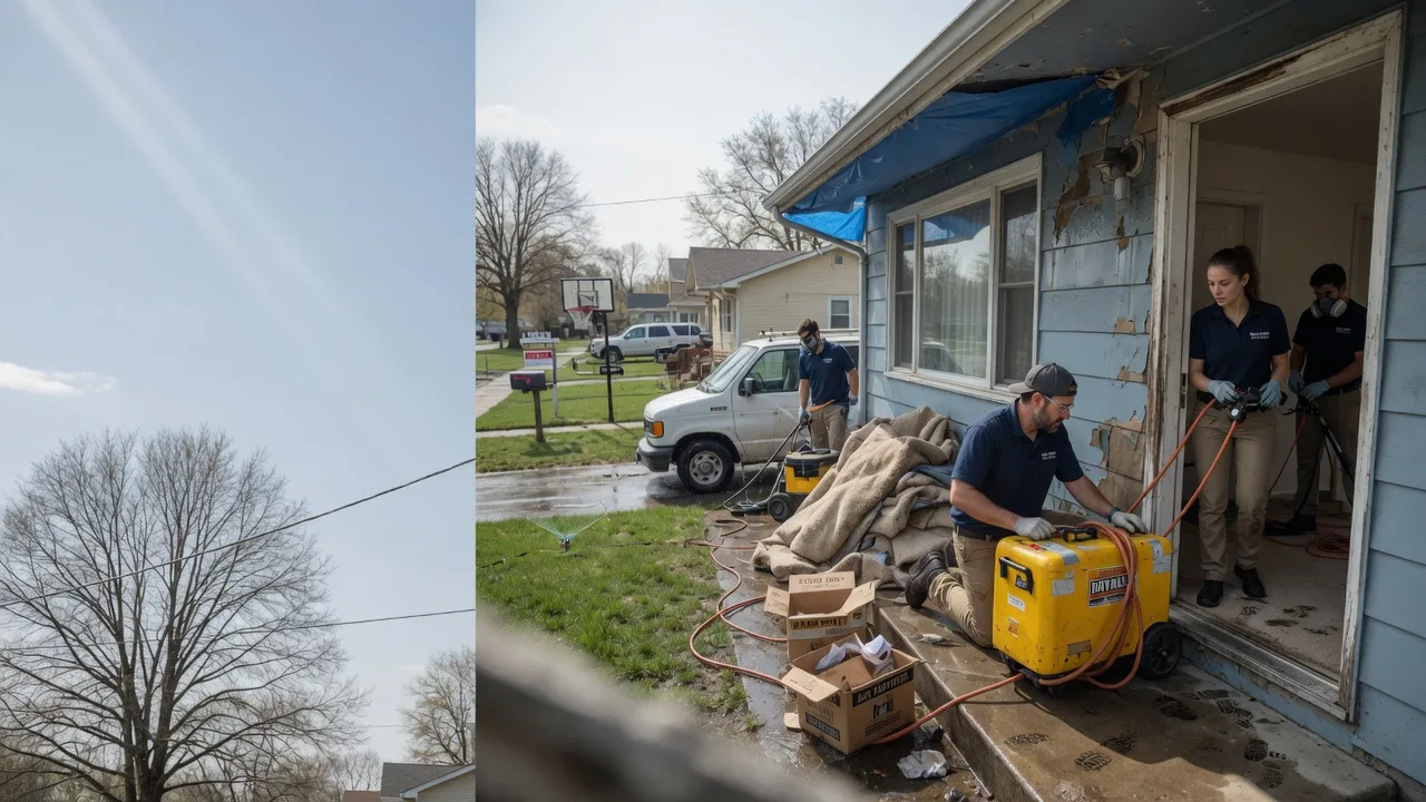 Basement Flood Cleanup in Frankfort, OH near me